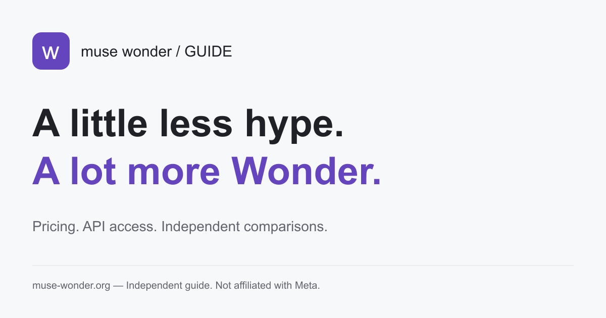 Muse Wonder 官方与 OpenRouter 定价：怎样对比完整账单